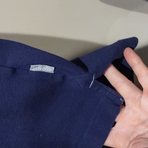 Izod Men's Navy Polo Shirt, m - Picture 3 of 5